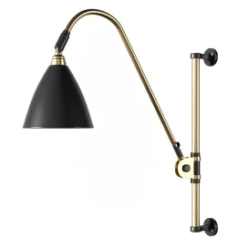 Gubi bestlite bl wall lamp brass